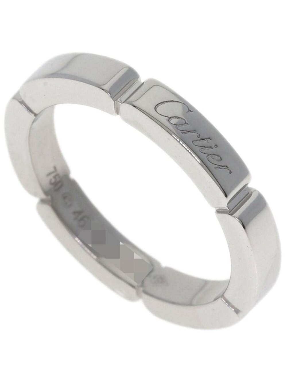 Cartier Maillon Panthere 46 Ring 18k White Gold